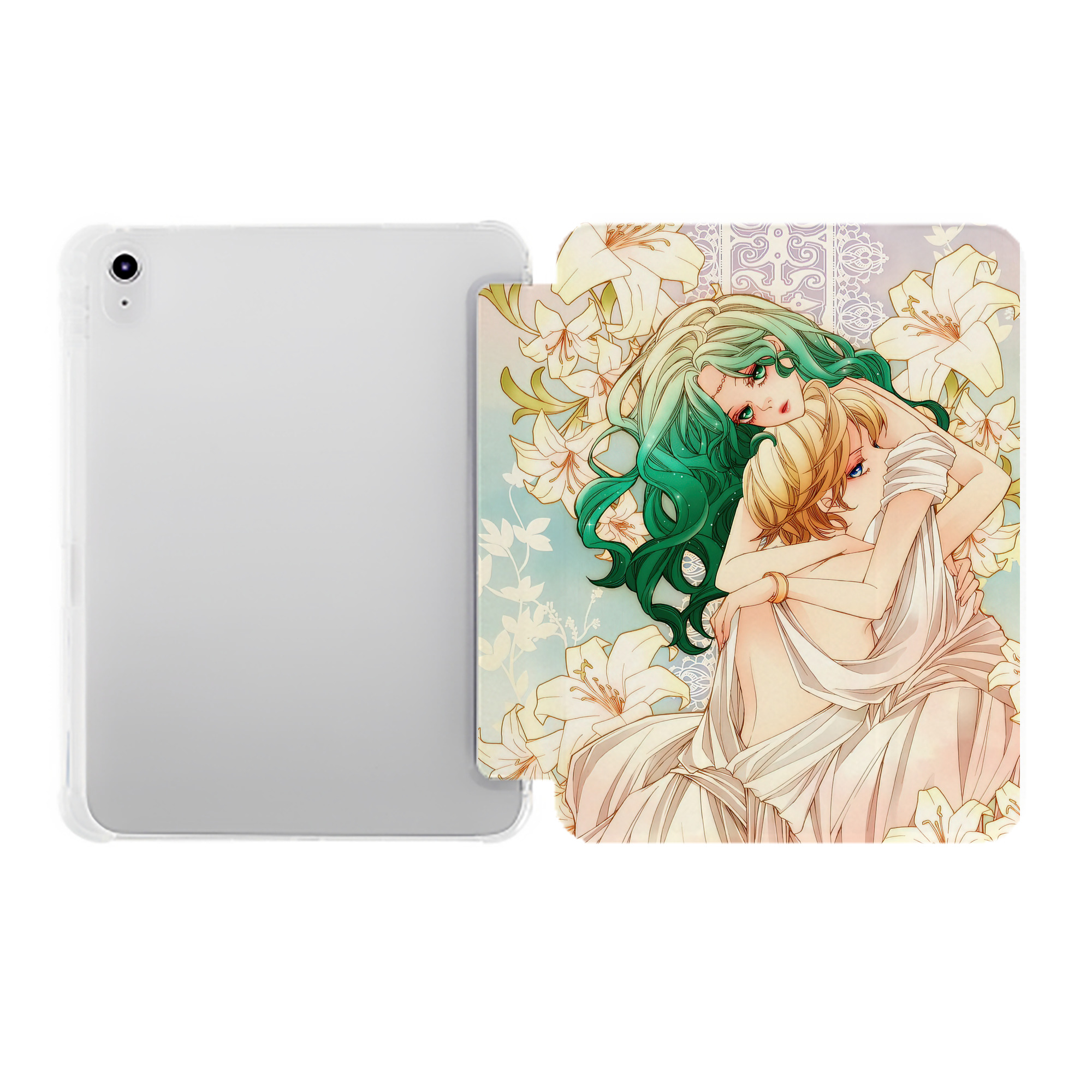 （画像用） 美少女戦士セーラームーン Sailor Moon IPad ケース ペン収納付き 三つ折りスタンド PUレザー×シリコン 対応機種9.5/10.5/10.9インチ